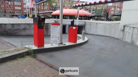 Parkeergarage Mercatorplein Amsterdam inrit