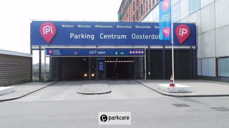 Parking Centrum Oosterdok in Amsterdam voorzijde