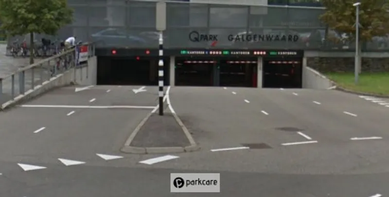 Ondergrondse Parkeergarage Galgenwaard Utrecht uitgang