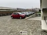 Parkeerterrein Tesselschadestraat Geparkeerde auto's naast elkaar