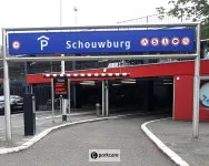 Parkeergarage Schouwburg P1 ingang parkeergarage