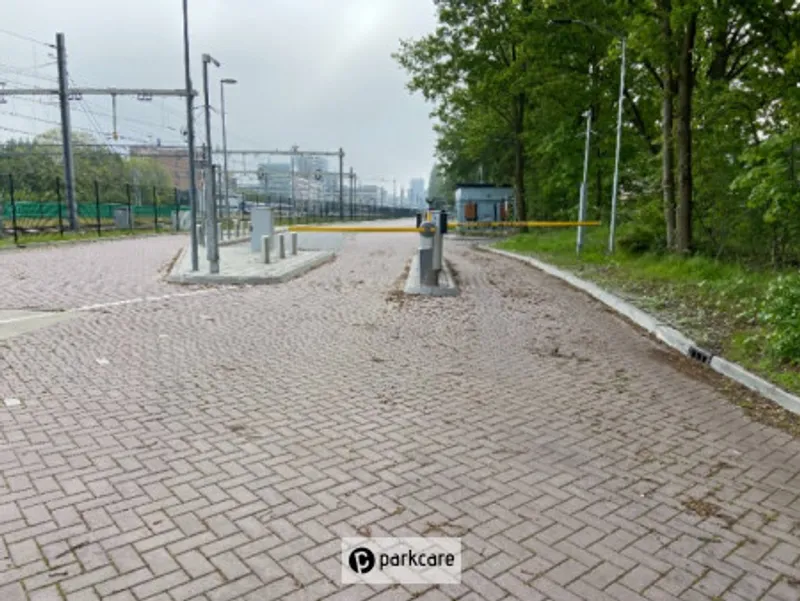 Slagboom beveiliging P+R Parkweg Enschede