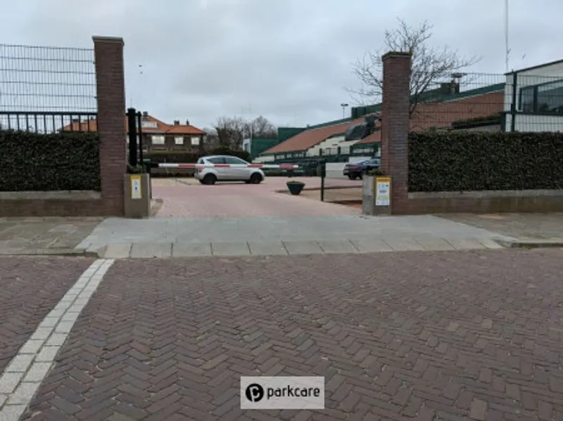 Parkeerterrein Berkenbosch Blokstraat ingang