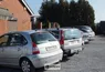 Geparkeerde auto's bij Parking Pas Cher Charleroi