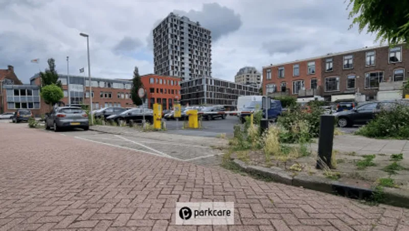 auto's geparkeerd Parkeerterrein Stroomstraat
