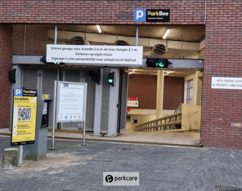 Ingang Parkeergarage Amersfoort Station