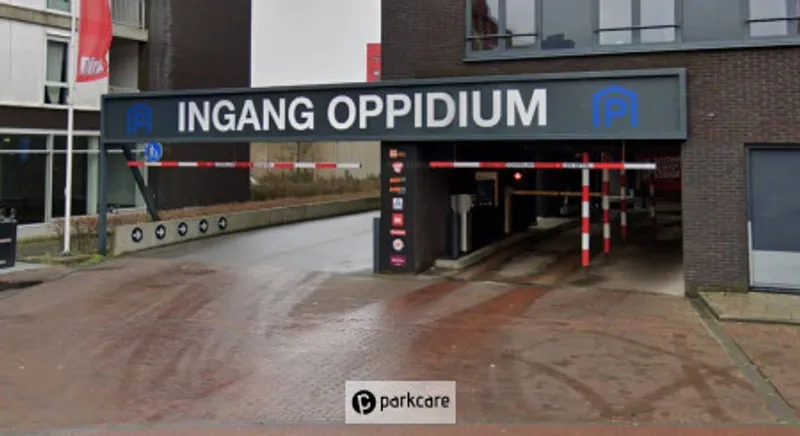 Ingang Parkeergarage Oppidium