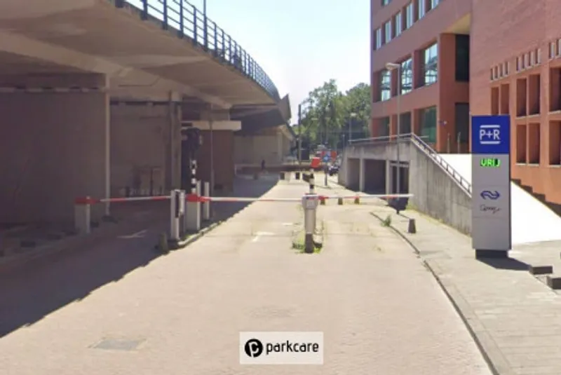 Ingang P+R Stationsweg Breda