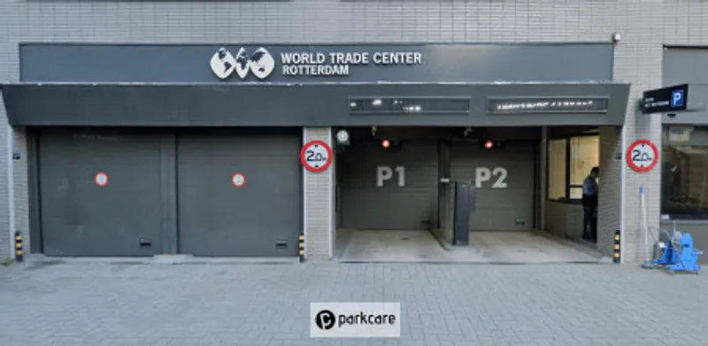 Ingang Parkeergarage WTC-P1 en P2