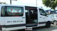 Shuttel bus Parken Flughafen Dus Express